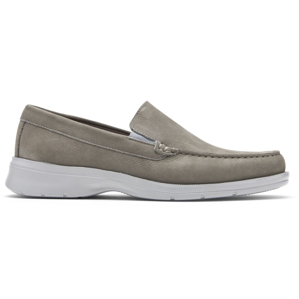 Mocassins Homem Rockport Palmer Venetian Slip-Ons Cinzentas,Portugal SYZQU-2046